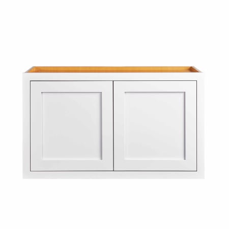 Maplevilles Cabinetry Inset 36" Wide x 15" Tall Double Door Wall Cabinet Snow White