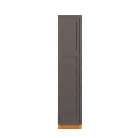 Maplevilles Cabinetry Inset 18" Wide x 84" Tall Double Door Tall or Pantry Cabinet Dark Grey