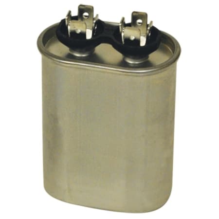 Mars Single Section Oval Capacitor - 15 MFD - 370 Volt N/A
