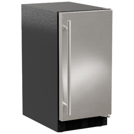Marvel Low Profile 15 Inch Wide 28 Lbs. Capacity Undercounter Ice Maker with 39 Lbs. Daily Ice Production Stainless Steel