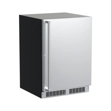 Marvel Professional 24 Inch Wide 4.6 Cu. Ft. Energy Star Rated Freezer with Dynamic Cooling Technology Stainless Steel