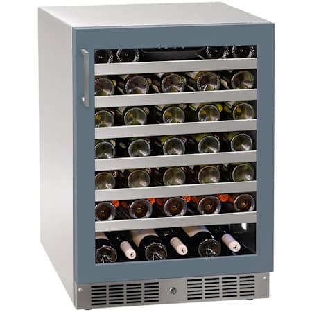 Marvel Essential 24 Inch Wide 55 Bottle Capacity Panel Ready Built-In Wine Cooler Integrated Frame