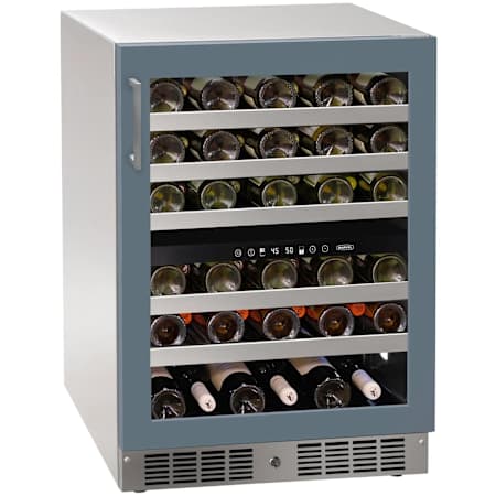 Marvel Essential 24 Inch Wide 46 Bottle Capacity Panel Ready Built-In Wine Cooler Integrated Frame