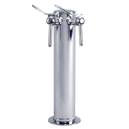Marvel Wine Twin Tap Kit with Nitro Tank and Fittings Stainless Steel