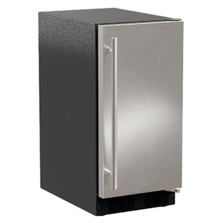 Marvel Low Profile 15" Wide 35 Lbs. Built-In Ice Maker with Gravity Drain Stainless Steel