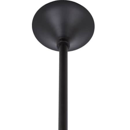 Matthews Fan Company Matthews-Gerber 20" Ceiling Fan Downrod for 10-11 Ft Ceilings Black