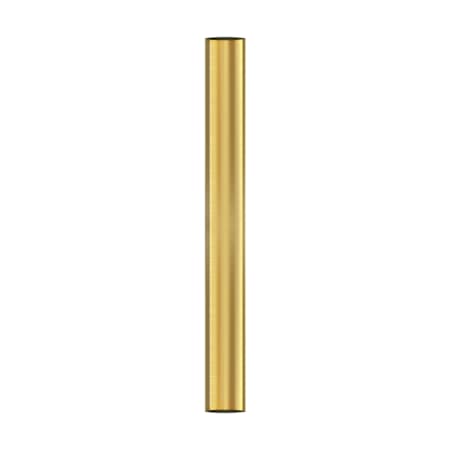 Matthews Fan Company 10" Ceiling Fan Downrod for 9' Ceilings Brushed Brass