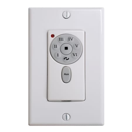 Matthews Fan Company DC Wall Control for the Irene Series Ceiling Fan White