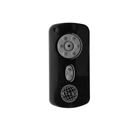 Matthews Fan Company Hand Held Remote for 6 Speed Control and Reverse with LED Control Black