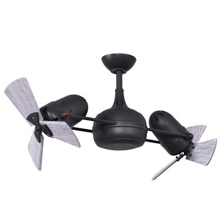 Matthews Fan Company Dagny 6 Blade Indoor / Outdoor Dual Rotational Ceiling Fan Barnwood
