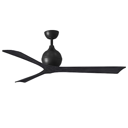Matthews Fan Company Irene-3 60" 3 Blade Indoor Ceiling Fan Matte Black