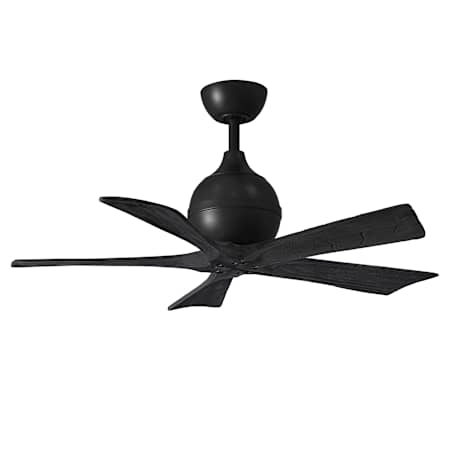 Matthews Fan Company Irene-5 42" 5 Blade Indoor Ceiling Fan Matte Black