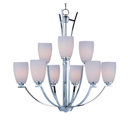 Maxim Rocco 32" Wide 9 Light Chandelier Polished Chrome