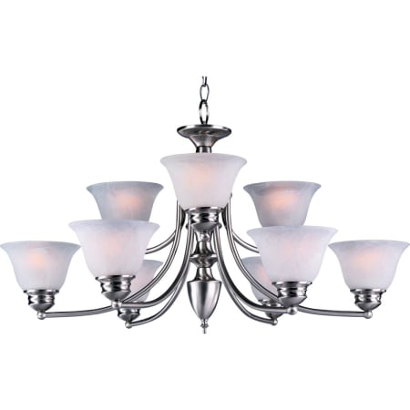 Shown in Satin Nickel / Marble Glass