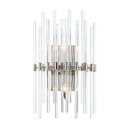 Maxim Divine 2 Light 20" Tall Wall Sconce Polished Nickel