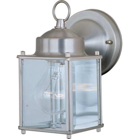 Maxim Side Door 8" 1 Light Wall Sconce Brushed Pewter