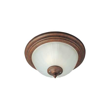 Maxim 2-Light Ceiling Fan Light Kit - Displayed in Country Stone Finish Matte White