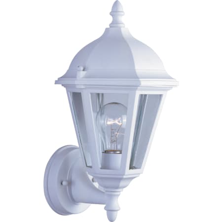 Maxim Westlake 15" 1 Light Wall Sconce White / Clear Glass