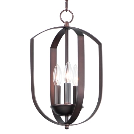 Maxim Provident 3 Light 10" Wide Taper Candle Mini Pendant Oil Rubbed Bronze
