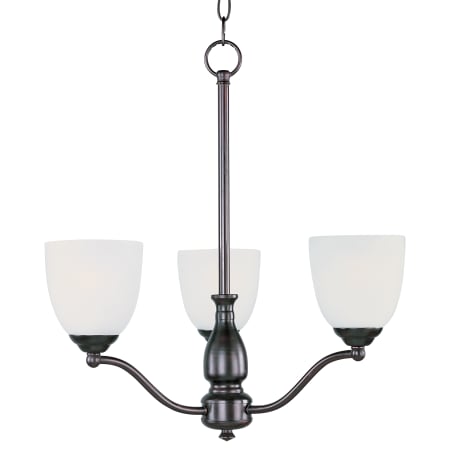 Maxim Stefan 21" Wide 3 Light Chandelier Oil Rubbed Bronze