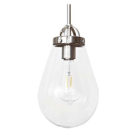 Maxim Nyla 7" Wide Mini Pendant Satin Nickel