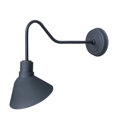 Maxim Signlite 14" Tall Outdoor Wall Sconce Black