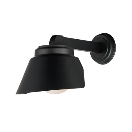 Maxim Habit 10" Tall Outdoor Wall Sconce Black