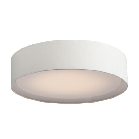 Maxim Prime 20" Wide LED Flush Mount Drum Ceiling Fixture with Shade Oatmeal Linen