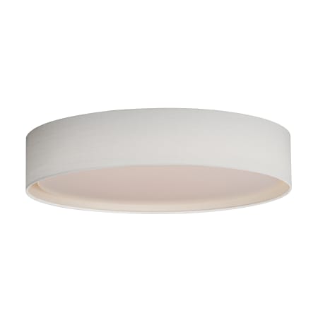 Maxim Prime 25" Wide LED Flush Mount Drum Ceiling Fixture with Shade Oatmeal