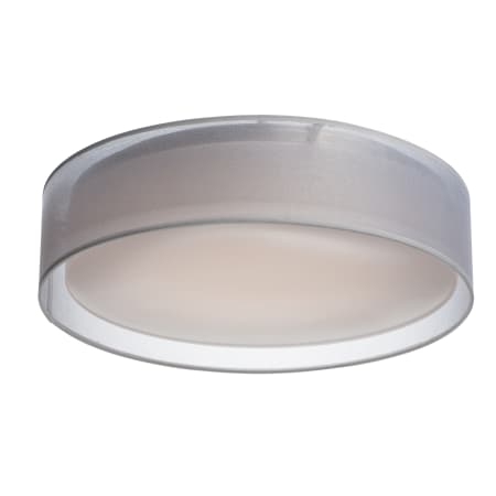 Maxim Prime 20" Wide LED Flush Mount Drum Ceiling Fixture with Drum Shade White Organza