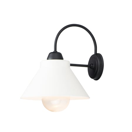 Maxim Jetty 16" Tall Outdoor Wall Sconce Black