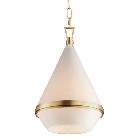 Maxim Giza 11" Wide Pendant Satin Brass