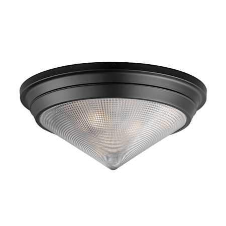 Maxim Hargreaves 3 Light 17" Wide Flush Mount Ceiling Fixture Black