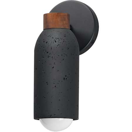 Maxim Pompeii 13" Tall Wall Sconce Lava Black
