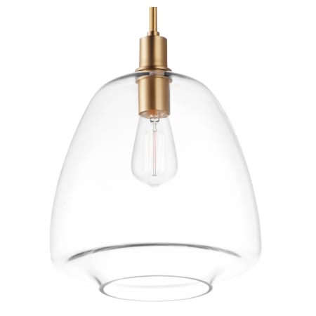 Maxim Babylon 12" Wide Pendant Satin Brass