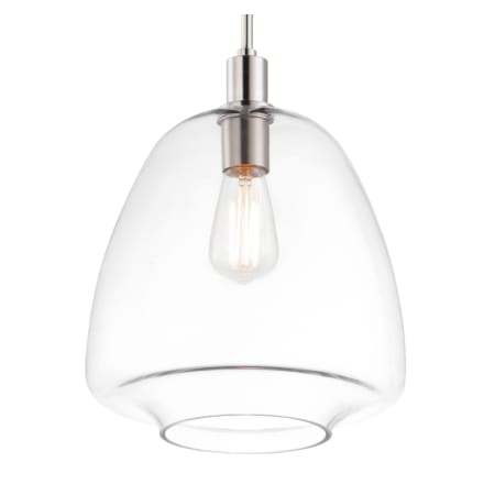 Maxim Babylon 12" Wide Pendant Satin Nickel
