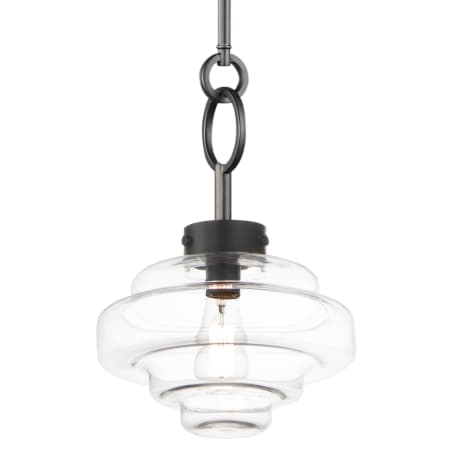 Maxim Harbor 12" Wide Pendant Black