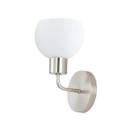 Maxim Coraline 11" Tall Bathroom Sconce Satin Nickel