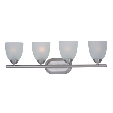 Maxim Axis 28" Wide Bath Light Satin Nickel / Frosted Glass