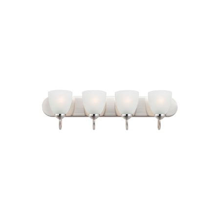 Maxim Axis 4 Light 30" Wide Vanity Light Polished Chrome