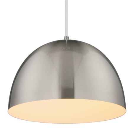 Maxim Tova 14" Wide Pendant Satin Nickel