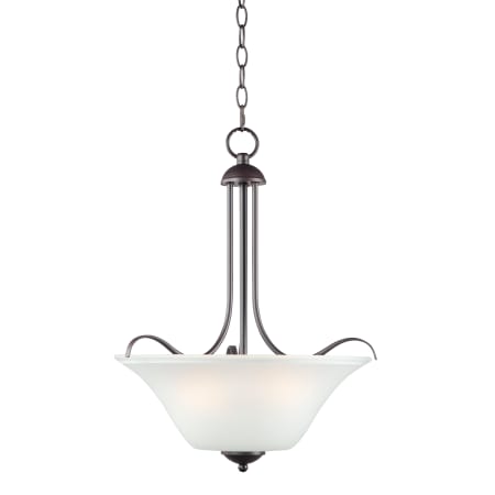 Maxim Vital 3 Light 17" Wide Mini Chandelier Oil Rubbed Bronze