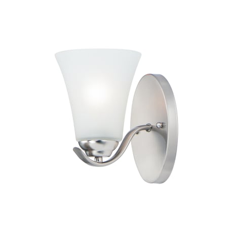 Maxim Vital 9" Tall Bathroom Sconce Satin Nickel
