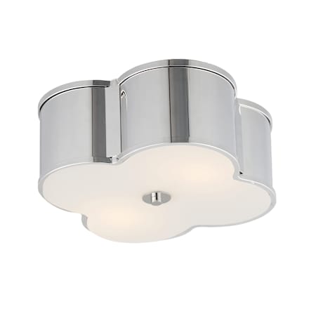 Maxim Clover 2 Light 14" Wide Flush Mount Ceiling Fixture Polished Nickel