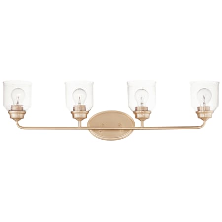 Maxim Acadia 4 Light 35" Wide Bathroom Vanity Light Heritage