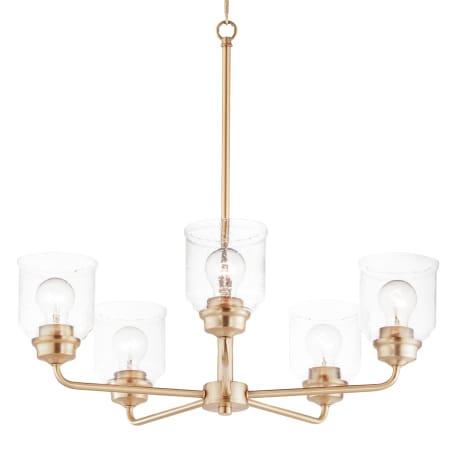 Maxim Acadia 5 Light 26" Wide Chandelier Heritage