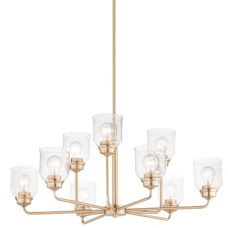 Maxim Acadia 9 Light 35" Wide Chandelier Heritage