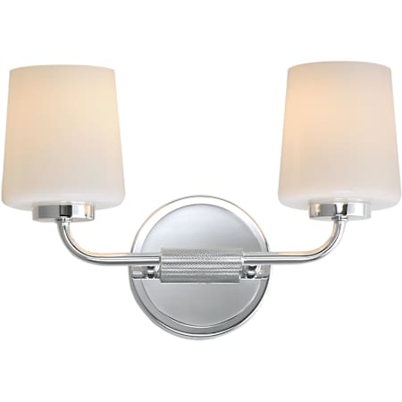Maxim Durham 2 Light 10" Tall Wall Sconce Polished Chrome