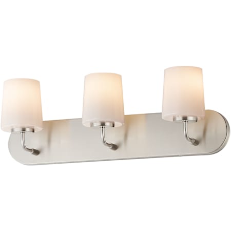 Maxim Durham 3 Light 24" Wide Bath Vanity Light Satin Nickel