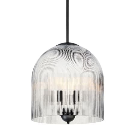 Maxim Dune 4 Light 16" Wide Pendant Black